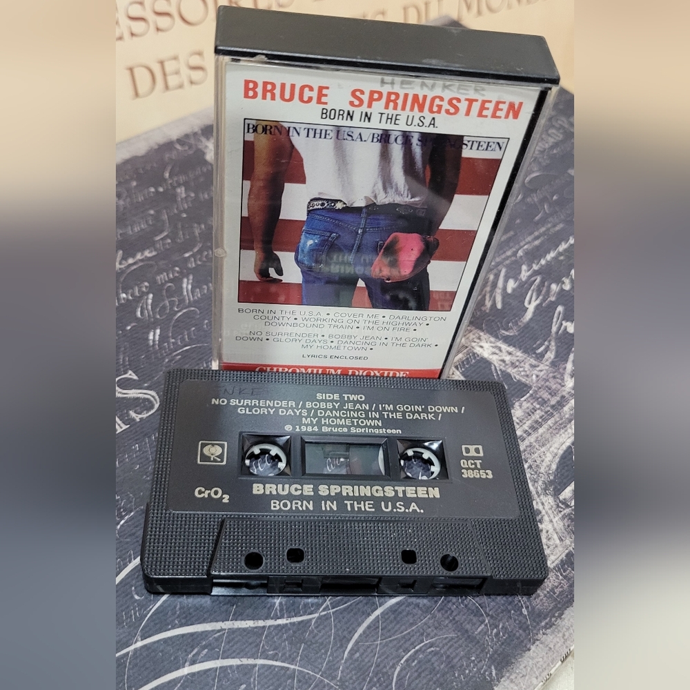 Bruce Springsteen Born in the USA Cassette Tape